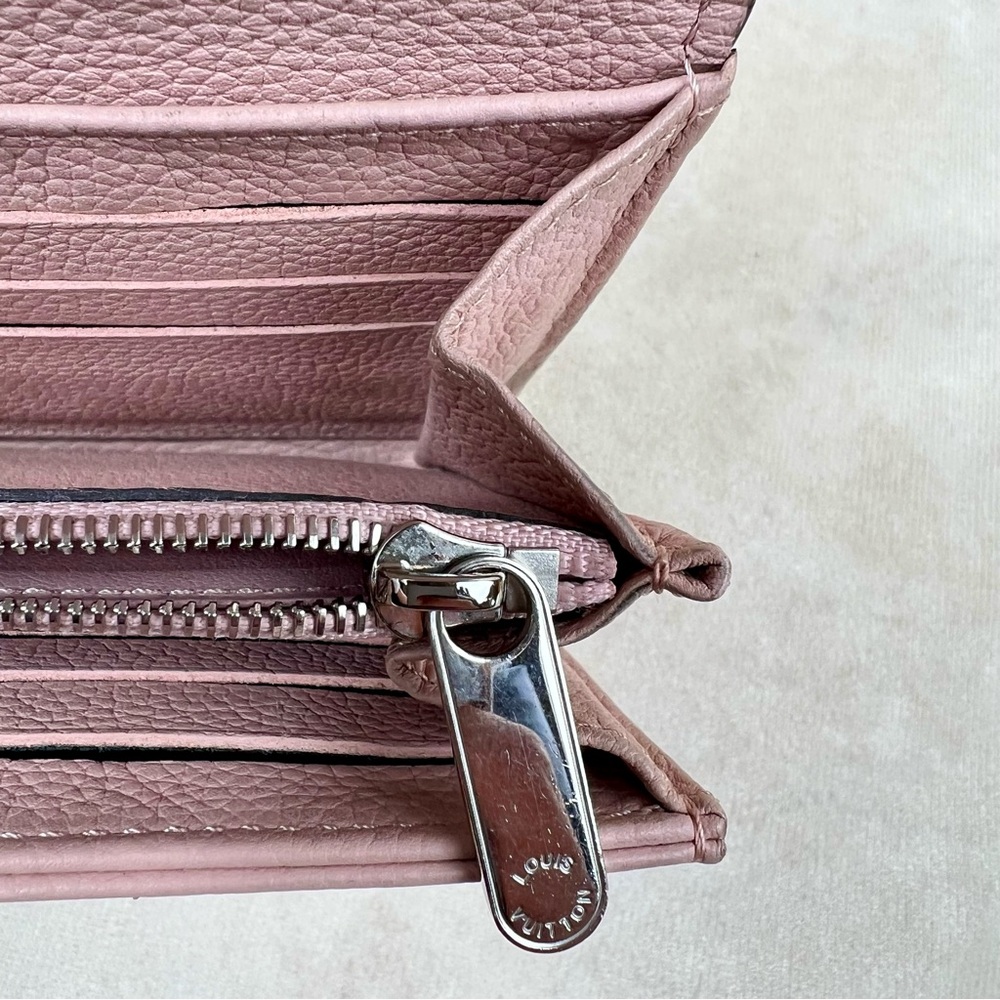 Louis Vuitton Pink Empreinte Leather Wallet - Picture 11 of 15